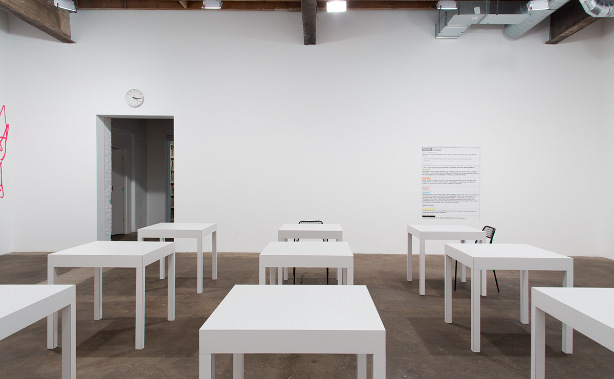 click click, space space, installation view.