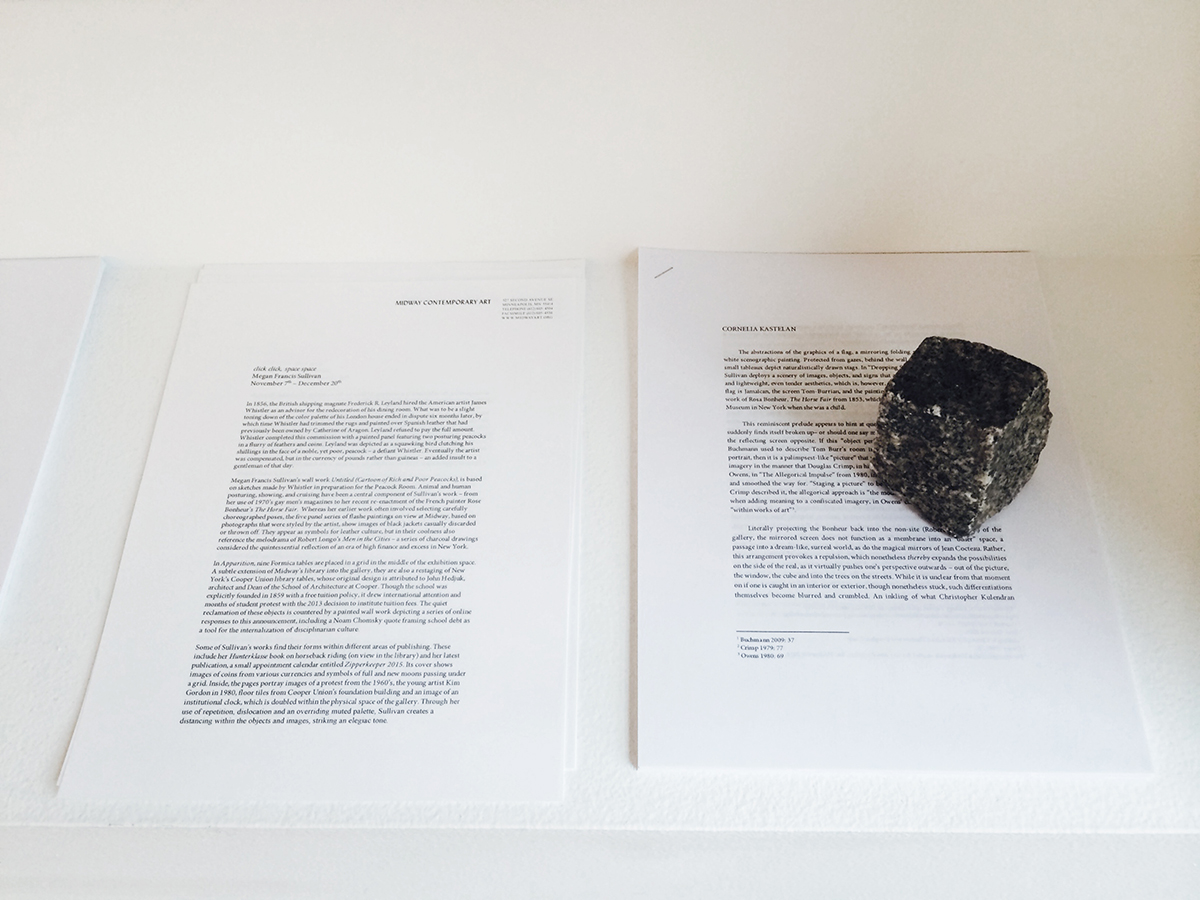 Text in lieu of an object, commissioned text by Cornelia Kastelan.